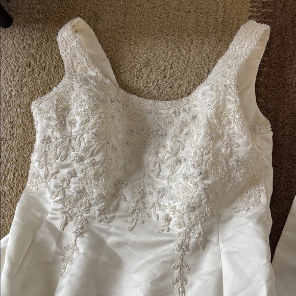 Wedding Dress Sz 18 - Picture 12 of 12